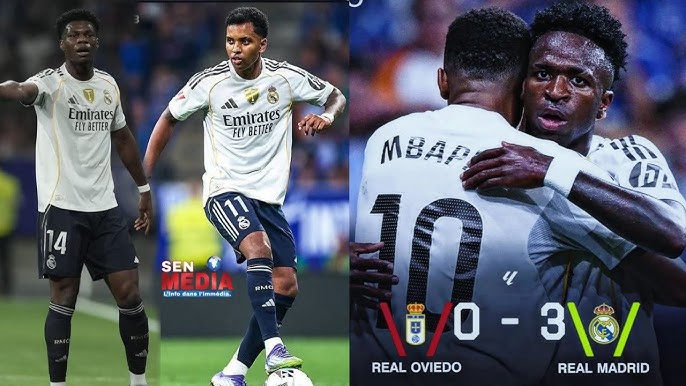 Real Madrid vs Real Oviedo: Kemenangan Meyakinkan 3-0